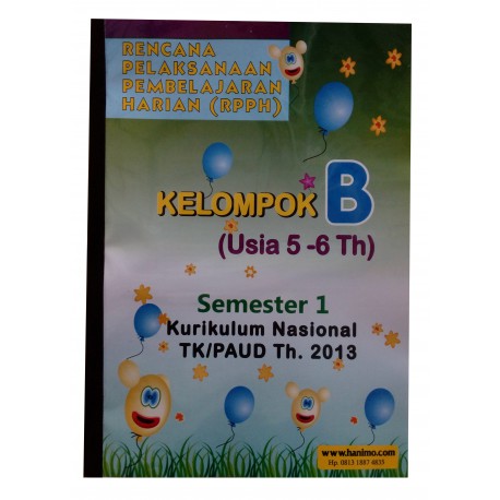 RPPH KELOMPOK B SEMESTER 1 - HANIMO